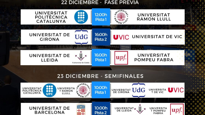 Comença la Competició de la Copa Universitària de Bàsquet i CCU de Bàsquet 2024 a Sant Andreu de Lla